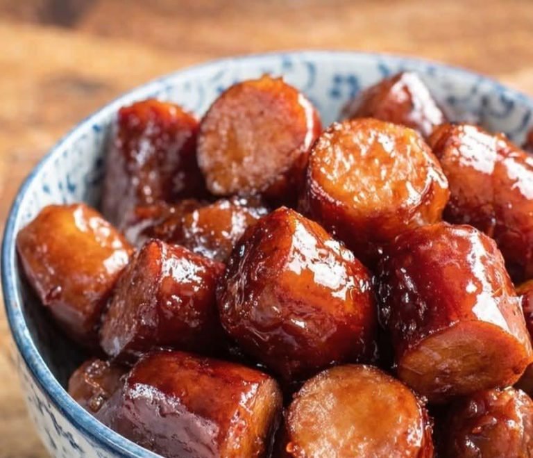 Slow Cooker Brown Sugar Kielbasa Bites