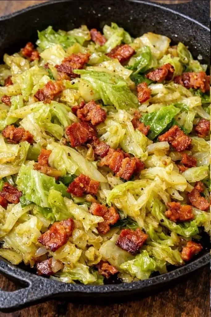 Southern 3-Ingredient Fried Cabbage: Simple, Smoky, and Satisfying